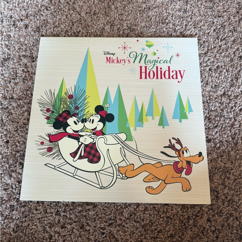 Disney Mickey’s Holiday Magic vinyl record